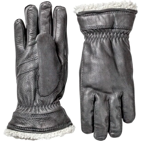 Hestra Deerskin PrimaLoft Gloves - Black - 7