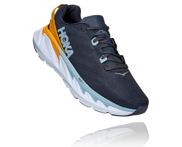 Hoka Men's Elevon 2 Ombre Blue, Saffron, 7, M