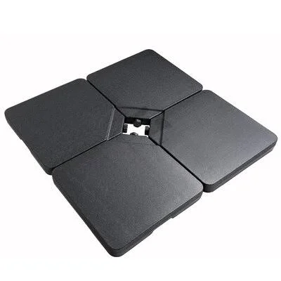 256Lbs Water Sand Filling Plastic Base Stand for Outdoor Patio Umbrella Arlmont & Co.