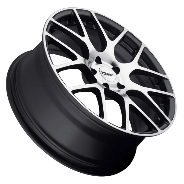 TSW Nurburgring 18x9 Gunmetal w/Mirror Cut Face