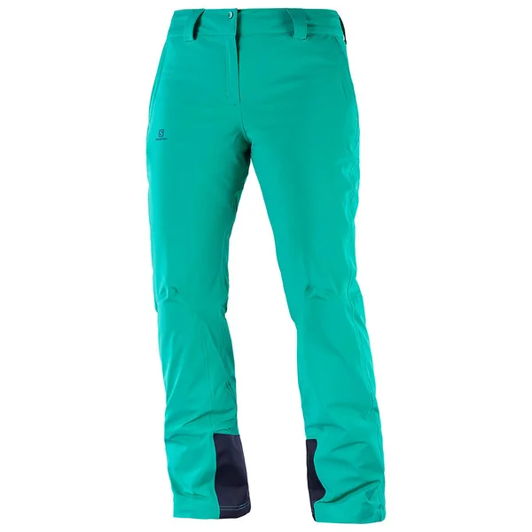 Salomon Icemania Pant - Women's Waterfall Extra Small/Regular LC1005800-XS/R