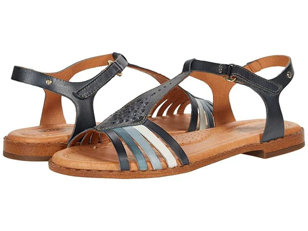 Pikolinos Leather Flat Sandals Algar W0X