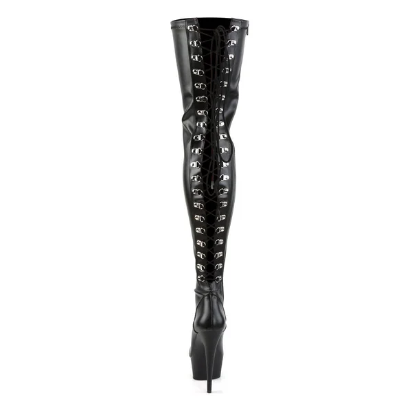 Pleaser - Delight-3063 9 - Red Str Patent/Red