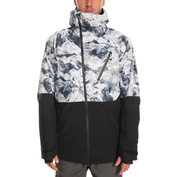 686 Men's GLCR Hydra Thermagraph Jacket White Alps - L