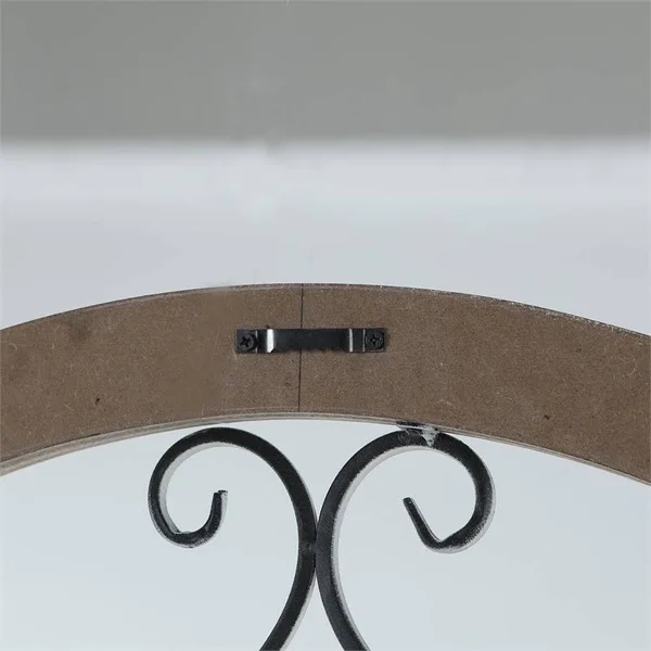 Luxen Home Metal Window Scroll Wall Decor