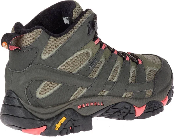 Merrell Moab 2 Mid GORE-TEX Womens Hiking Boots Beluga/Olive UK 5.5
