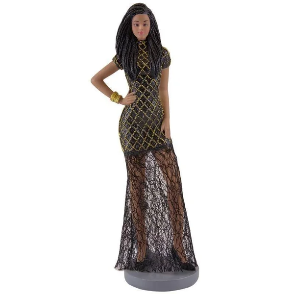 Fierce Sister Friends Figurine, African American Expressions