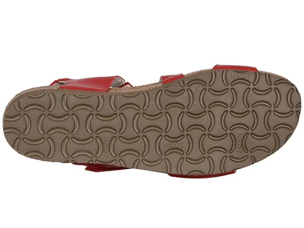 Naot Women's Pamela - Size: 41, Kiss Red Leather