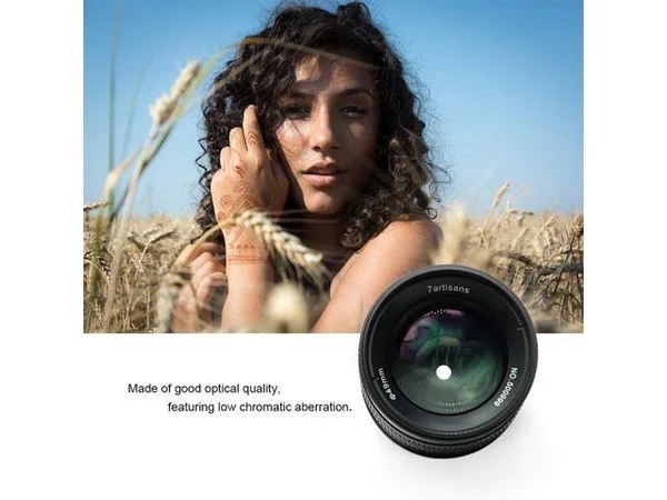 7artisans 55mm f/1.4 Manual Fixed Lens (Black) for Sony E-Mount