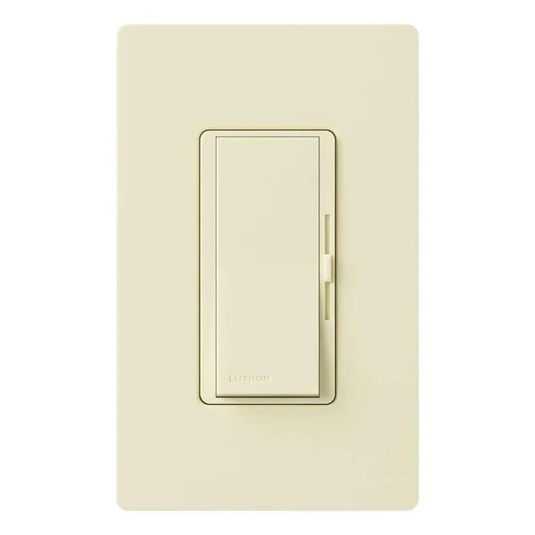 Lutron DV-103P-AL Diva 1000W 3-Way Dimmer Almond