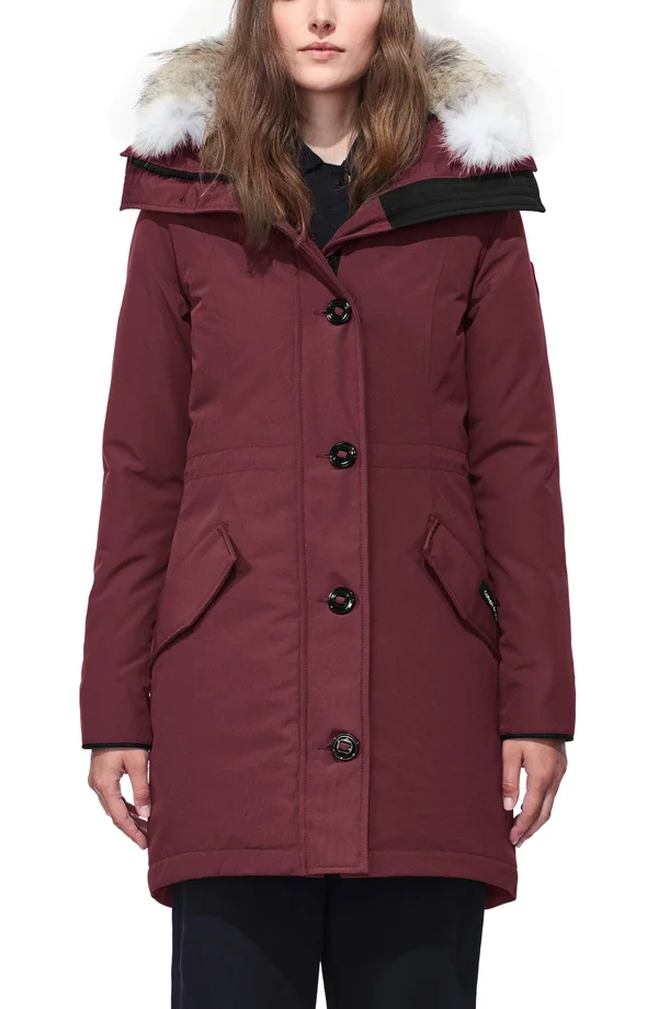 Canada Goose Rossclair Down Parka - Women's Elderberry, Xs