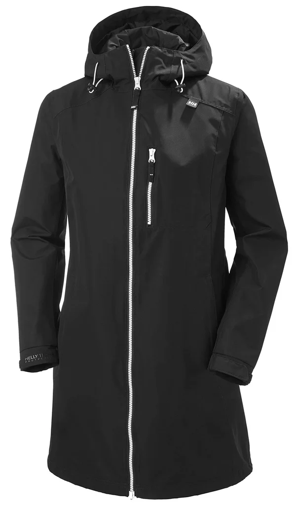 Helly Hansen Long Belfast Jacket - Women's Black - XL