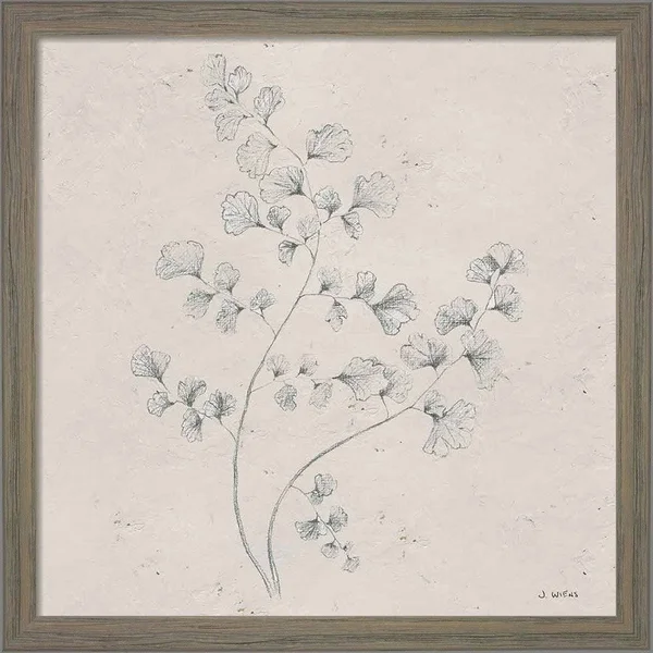 Great Art Now Soft Summer sketches by James Wiens - 2 Piece Framed Art Set Each 13 inchw x 13 inchh, Size: 13 x 13, Gray