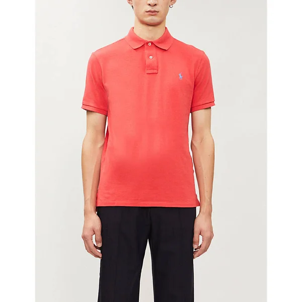 Polo Ralph Lauren Logo-Embroidered Cotton-piqué Polo Shirt