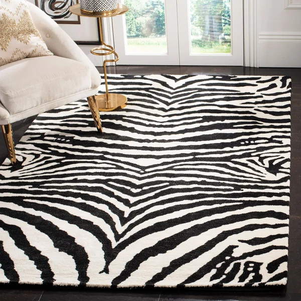 Safavieh Soho Rug SOH434E Black - Brown, 5& x 8&