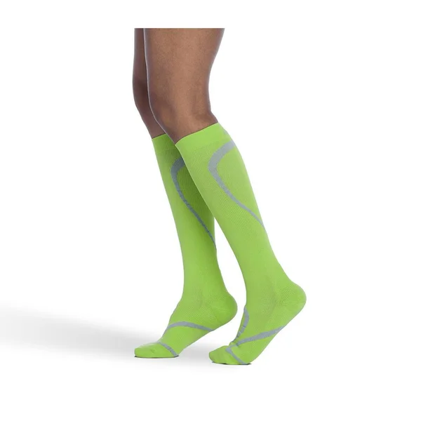Sigvaris Performance Knee High Compression Socks - Lime - LL