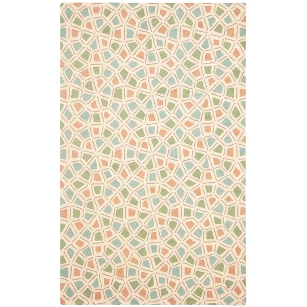 Safavieh Martha Stewart MSR1732B 5&6x22 x 8&6x22 Rhododemdron Area Rug