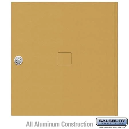 Salsbury Industries 3754BRZ Replacement Door/Lock, Horiz, MB4, Bronze
