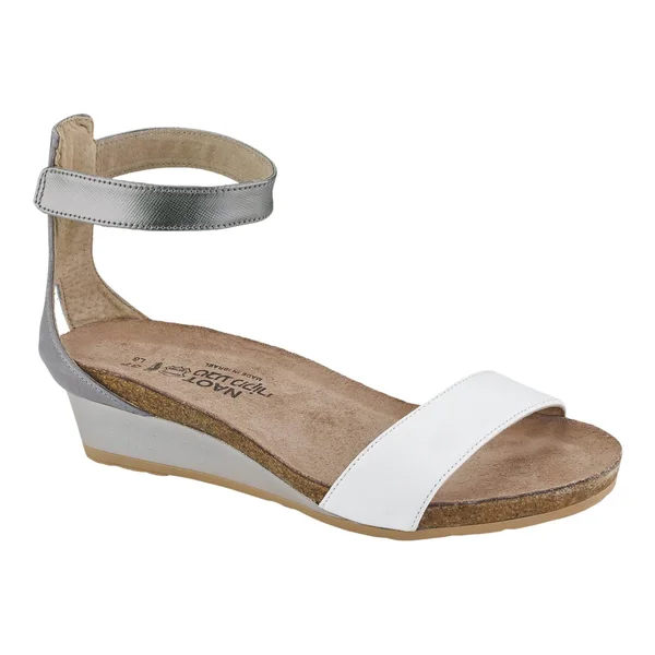 Women's Naot Pixie Ankle Strap Sandal, Size: 36, White