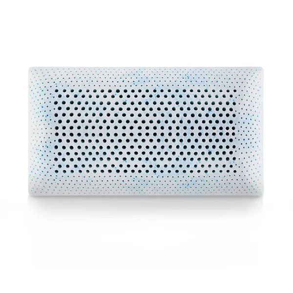 Malouf Zoned Gel Talalay Latex Pillow Queen Low Loft Firm