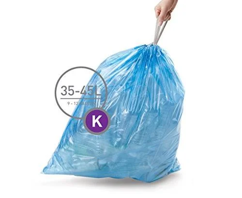 simplehuman Custom Fit Trash Can Recycling Liner K 35-45 L 9-12 Gal