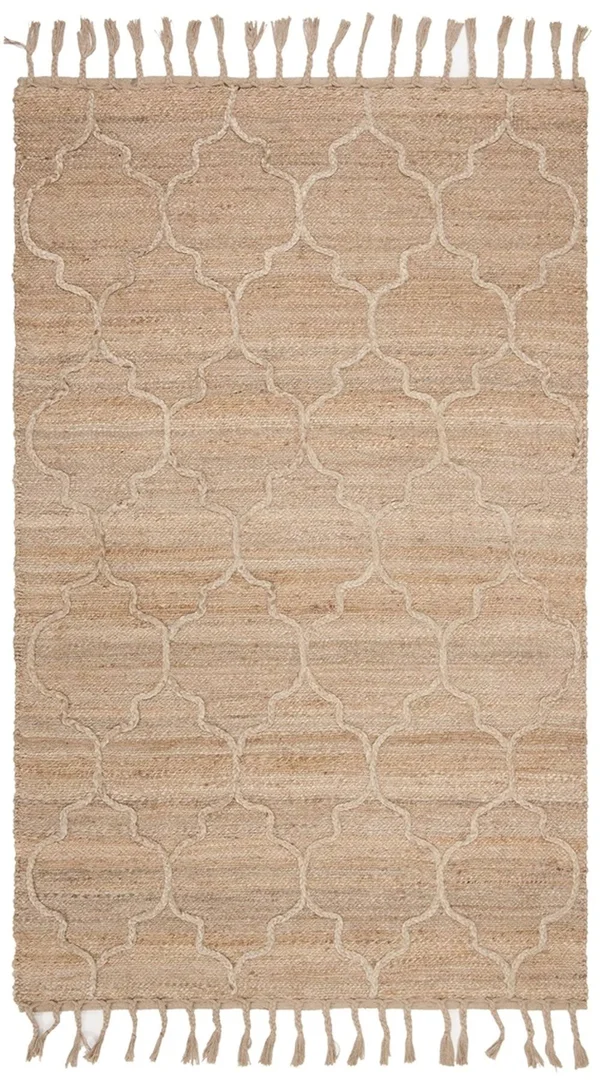 Safavieh Natural Fiber NF106B Natural 5& x 8& Rectangular Area Rug