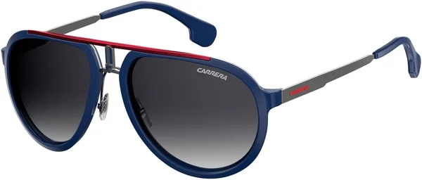 Carrera 1003/S 0DTY 9O Blue Ruthenium Aviator Sunglasses
