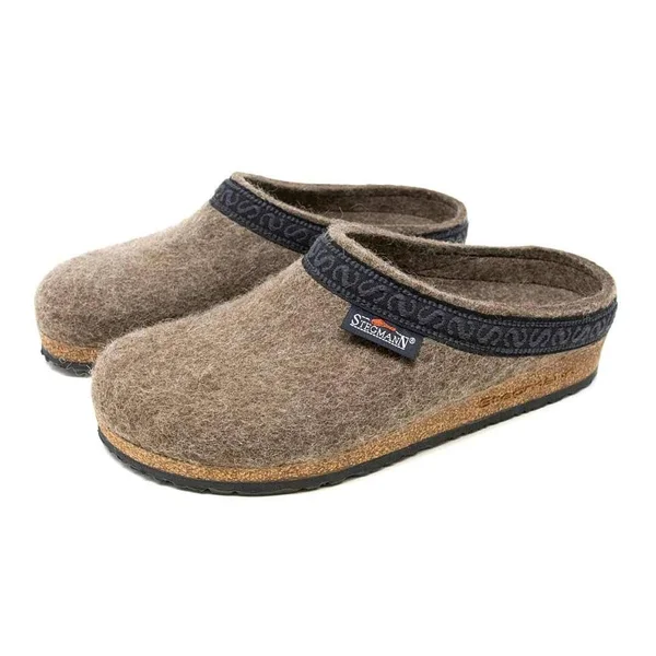 Women's Original 108 Wool Clog with Cork Sole - Medium Width Heather, 9