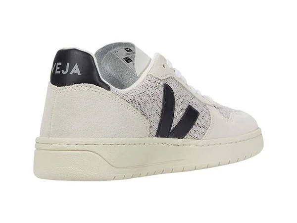 Veja V-10 Flannel Snow/Black - W6