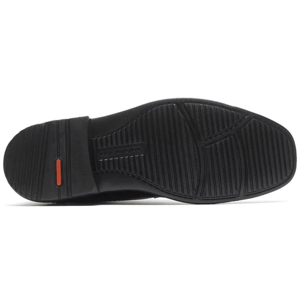 Men's Rockport Style Leader 2 Apron Toe, Size: 8, Black