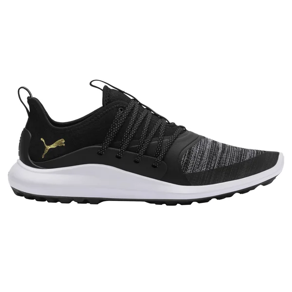 Puma Ignite NXT Solelace Men's Golf Shoes - 8.5 - Black/Gold