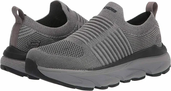 Skechers Men's Relaxed Fit Delmont Jenko Sneaker, Charcoal