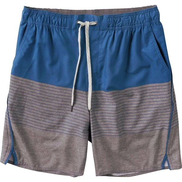 Vuori Men's Trail Shorts Sea Stripe M