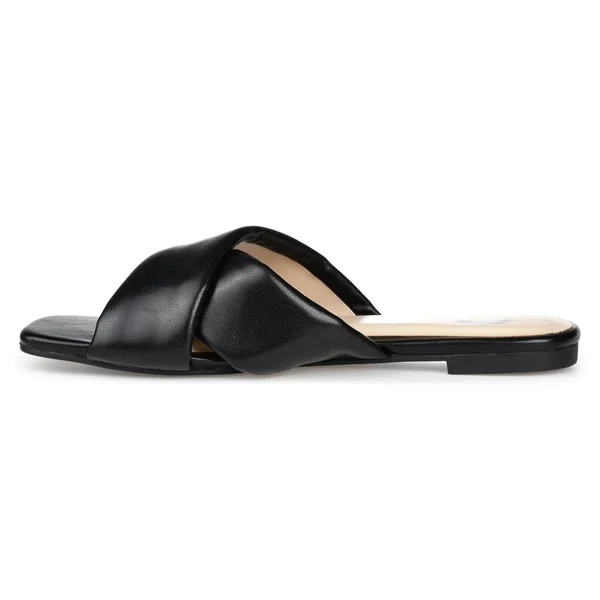 Journee Collection Women's Carlotta Slide Blush 8.5