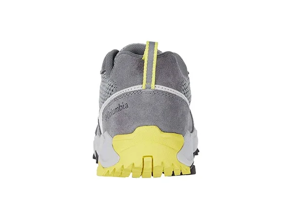 Columbia Ivo Trail Breeze Shoe - Men's Steam/Acid Yellow, 10.5