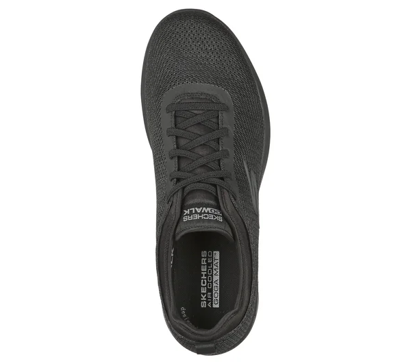 Skechers Men's GOwalk Stability Progress Vegan Sneaker - Black
