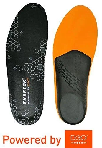 Enertor Full-Length Performance Insoles - Black - 8