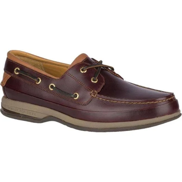 Sperry Men's Gold Cup ASV Boat Shoe Amaretto Leather 8
