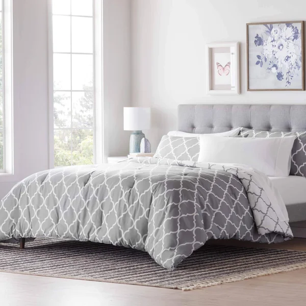 Linenspa All Season Hypoallergenic Down Alternative Microfiber Comforter