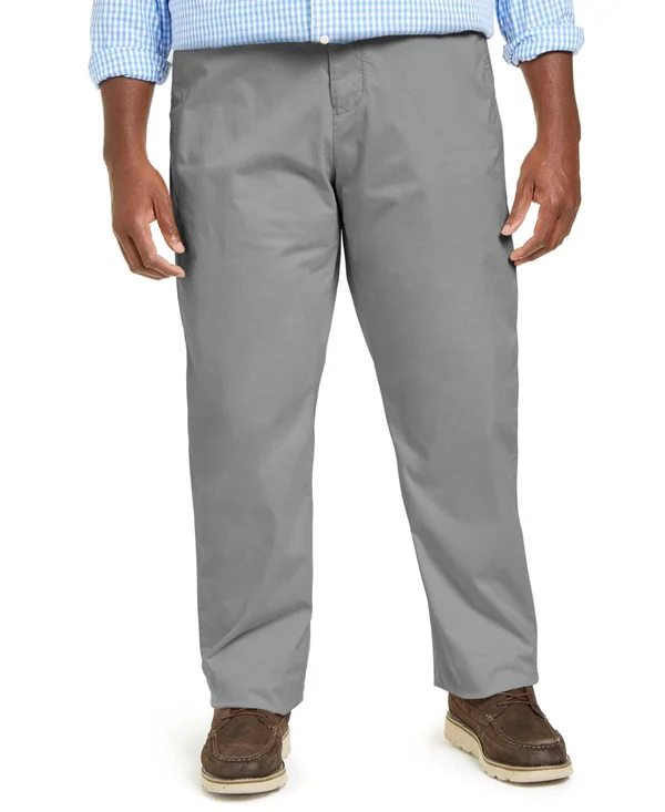 Tommy Hilfiger Men's Big & Tall Chino Pants - Drizzle