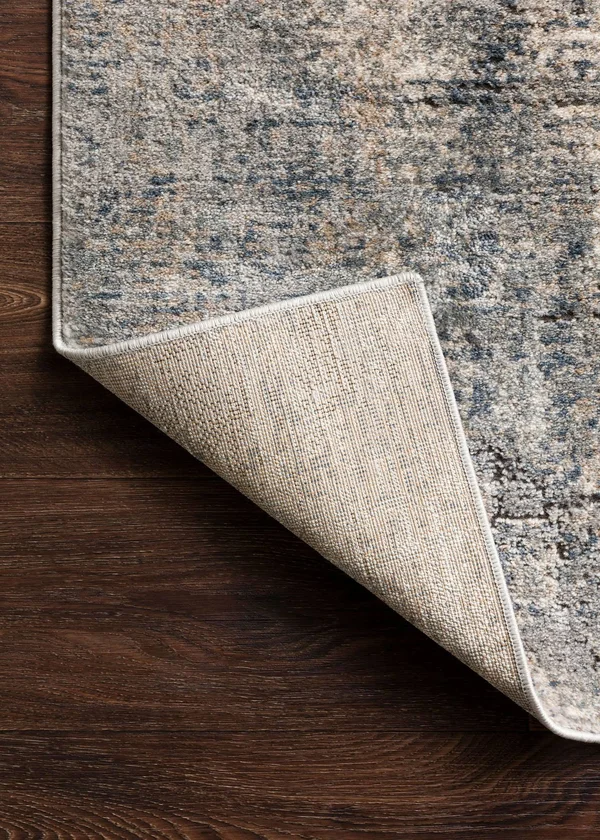 Loloi II Teagan TEA-05 Denim Slate Rug - 6 ft 7 in x 9 ft 2 in
