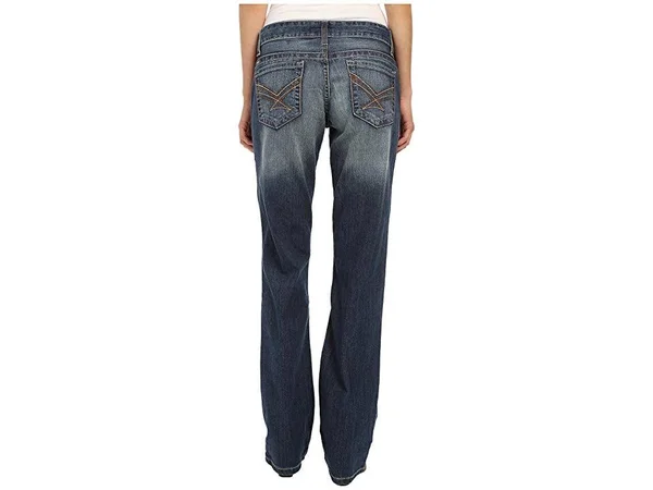 Cinch Womens ADA Mid Rise Jeans Stonewash 13 Regular