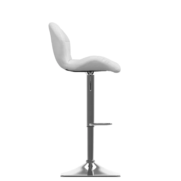CorLiving Adjustable Barstool in Black Bonded Leather - Set of 2