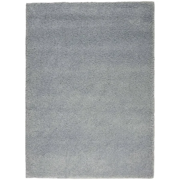 Nourison Malibu Shag MSG01 Area Rug, Slate, 7&10x22 Round