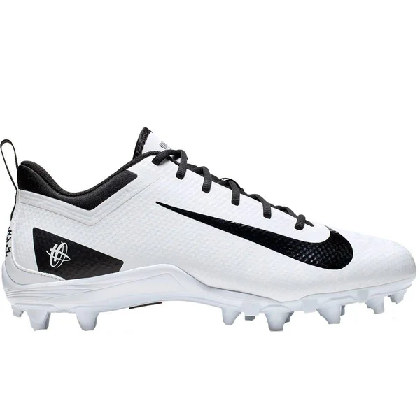 Nike Kids& Alpha Huarache 7 Varsity Lacrosse Cleats - White