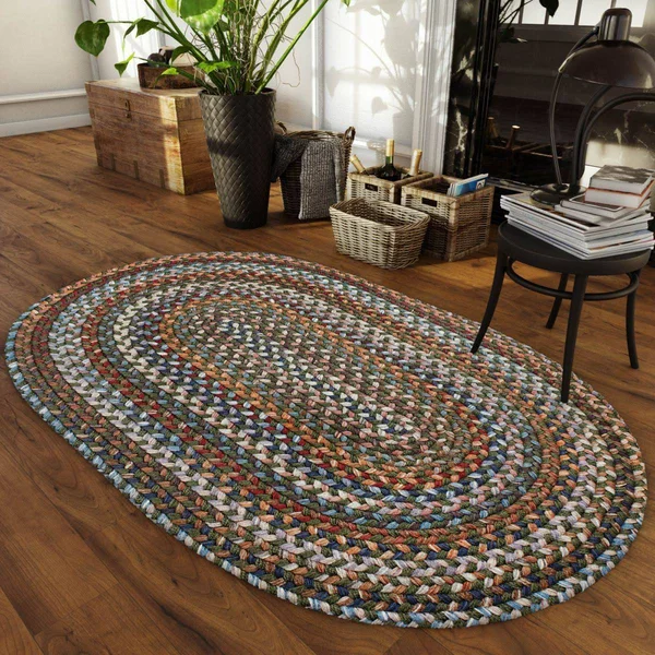 Rhody Rug Astoria Greengrass 2x8 Oval