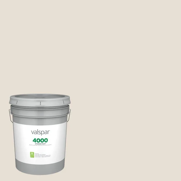 Valspar 4000 Semi-Gloss Shoji White Hgsw4014 Interior Paint (5-Gallon), HGSW4014-447521