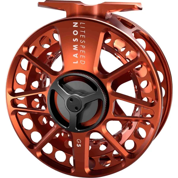 Lamson Litespeed G5 Fly Reel, Cinder, 5+