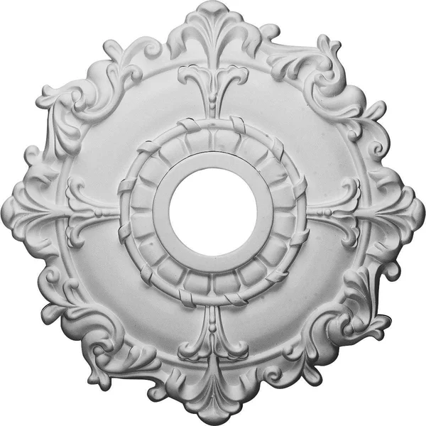 18x22OD x 3 1/2x22ID x 1 1/2x22P Riley Ceiling Medallion (Fits Canopies Up to 4 5/8x22) - Hand-Painted Witch Hazel