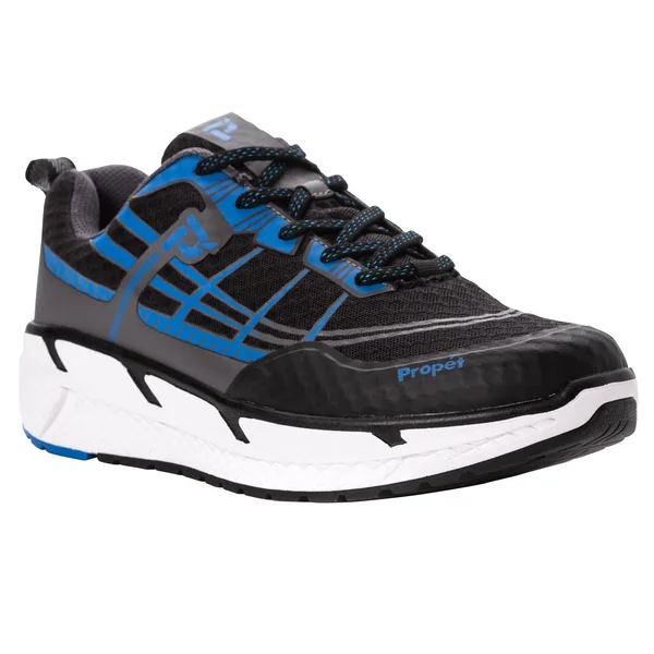 Men's Propet Ultra Walking Shoe - Black/Blue - Size 13